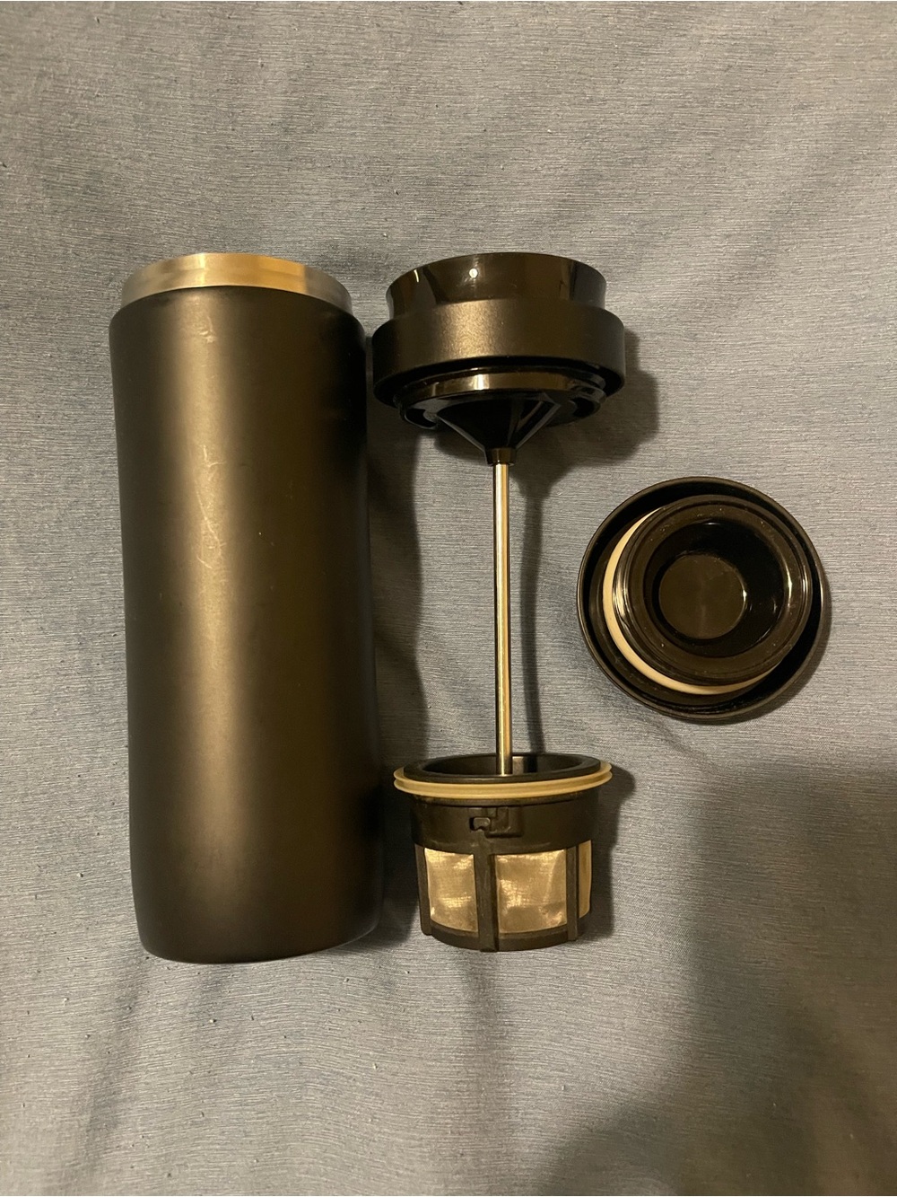 Insulated French Press Bottle